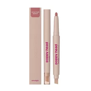 Poppy Head Smudgic matowa pomadka w kredce 06 Charm Whisper 0.85g