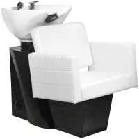 Myjnia fryzjerska Gabbiano Ankara, biała - dostępna w 48h