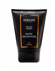 Noberu No.101 Matte Cream Paste, kremowa matująca pasta do włosów, Sandalwood, 100ml