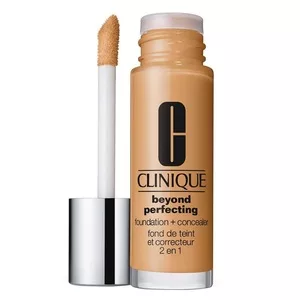 Clinique Beyond Perfecting Foundation + Concealer silnie kryjący podkład i korektor w jednym 10 Honey Wheat 30ml