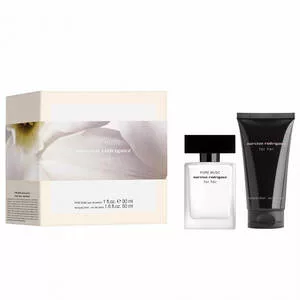 Narciso Rodriguez Pure Musc For Her zestaw woda perfumowana spray 30ml + balsam do ciała 50ml (W)