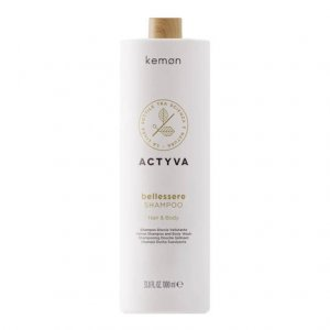 Kemon Actyva Bellessere, aksamitny szampon Hair&Body, 1000ml