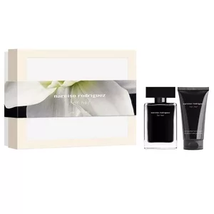 Narciso Rodriguez For Her zestaw woda toaletowa spray 50ml + krem do rąk 50ml (W)