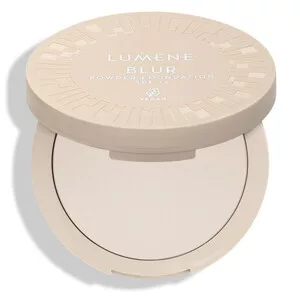 Lumene Blur, Długotrwały puder SPF 15, Blur 0, 10g - końcówka serii