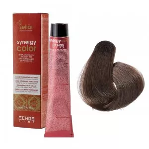 Echosline Seliar Synergy Color, farba do włosów bez amoniaku, 6.32 Dark Blonde Beige, 100ml