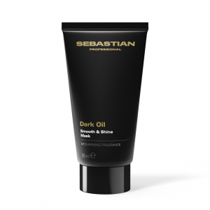 Sebastian Dark Oil Mini Mask, maska wygładzająca i nabłyszczająca do włosów, 30ml