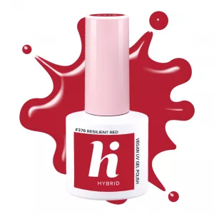 hi hybrid Everyday it Girl! lakier hybrydowy, #376 Resilient Red, 5ml