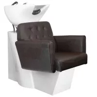 Myjnia fryzjerska Gabbiano Hamburg, brązowa - dostępna w 48h