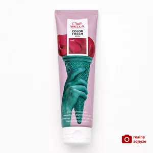 Wella Color Fresh, maska koloryzująca, Red, 150ml - uszkodzone zamknięcie