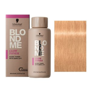 Schwarzkopf BlondMe Glow Toner, demi-permanentny toner do włosów, apricot blush, 60ml