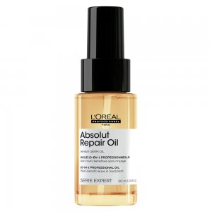 Loreal Absolut Repair, olejek 10w1 regenerujący włosy zniszczone, 30ml travel size