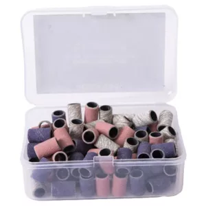 Peggy Sage Mandrele, zestaw mix gradacji 100/150/240, 90 szt., ref. 143038