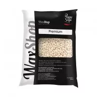 Peggy Sage, perełki wosku do depilacji na gorąco do skóry skłonnej do podrażnień, Premium, 800g