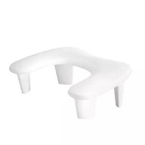 Podpórka Activeshop MOMO do manicure Croissant biała