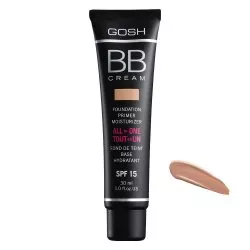 Gosh BB Cream, All in One, krem, baza, podkład, 03 Warm beige