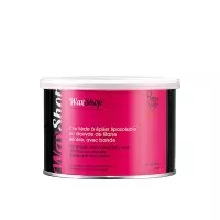 Peggy Sage, wosk do depilacji rozpuszczalny w letniej temperaturze do skóry wrażliwej i suchej, róźany, 400ml