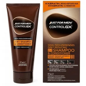 Just For Men Control GX 2 w 1, szampon i odżywka z keratyną, 177ml