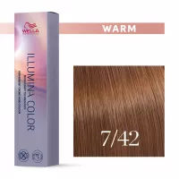 Wella Illumina, farba rozświetlająca, 7/42, 60ml