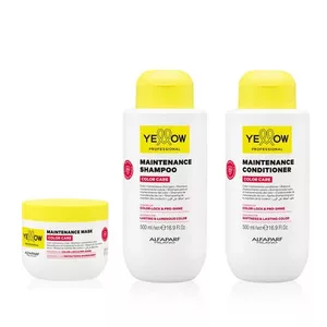 Yellow Professional Color Care, zestaw do włosów farbowanych, szampon + odżywka + maska