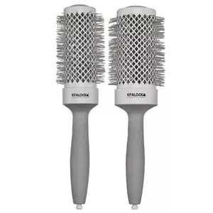Efalock Secret Shine Pro, zestaw okrągłych szczotek do modelowania włosów, 43mm + 53mm