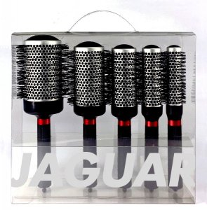 Jaguar T-Series, Styling Brush Set, zestaw szczotek do modelowania + szczotka do czyszczenia, 5szt.