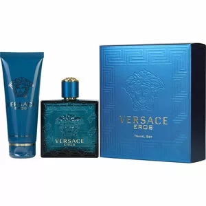 Versace Eros, zestaw perfum edt 100ml + 100ml żel pod prysznic (M)