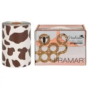 Framar Embossed Roll Medium, folia fryzjerska, Yeehaw, 12,7cm x 97,5m