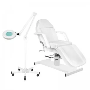 Zestaw fotel Activeshop 210 + lampa lupa led S5 - dostępny w 48h