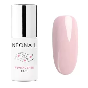 Neonail Revital Base Fiber, baza hybrydowa, Creamy Splash, 7.2ml