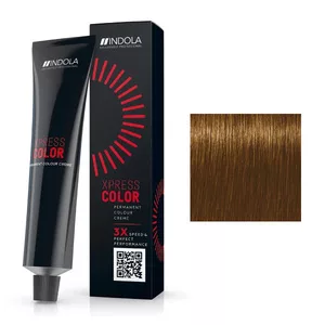 Indola Xpress Color, farba do włosów, 10-minutowa koloryzacja, 7.44, 60ml