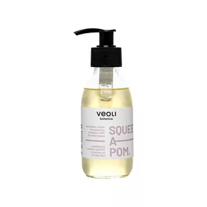 Veoli Botanica Squeeze a Pom, emulgujący olejek do zmywania makijażu i SPF dla skóry tłustej, 150ml