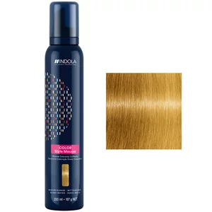 Indola Profession, pianka koloryzująca do włosów, średni blond, 200ml