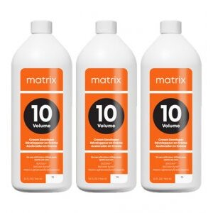 Matrix Creme Oxydant, aktywator w kremie do koloryzacji trwałej, 3%, wielopak, 3x1000ml