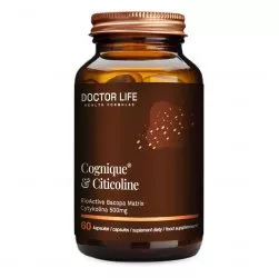 Doctor Life Cognique& Citicoline Cytykolina 500mg suplement diety 60 kapsułek