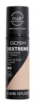Gosh Dextreme, podkład o pełnym kryciu, 002 Ivory, 30ml
