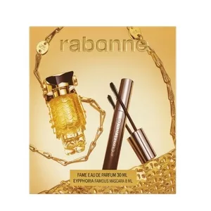 Paco Rabanne Zestaw Fame woda perfumowana spray 30ml + Eyephoria Famous tusz do rzęs 8ml (W)