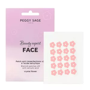 Peggy Sage, plastry na niedoskonałości, 20szt. Crystal Flower