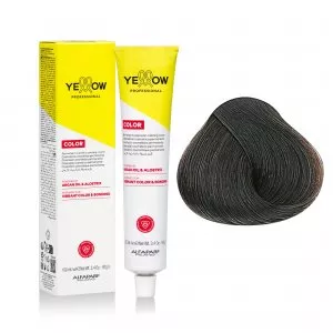 Yellow Professional Color Permanent, farba do włosów, 6, 100ml