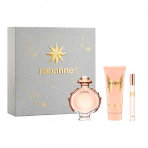 Paco Rabanne Olympea zestaw woda perfumowana spray 80ml + balsam do ciała 100ml + woda perfumowana 10ml (W)