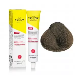 Yellow Professional Color Permanent, farba do włosów, 7, 100ml