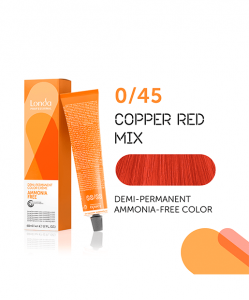 Londa Color Demi Permanent, krem tonujący, 0/45 tonująca, 60ml