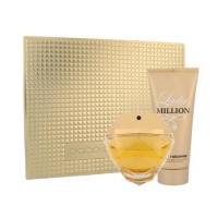 Paco Rabanne Lady Million, zestaw perfum, EDP 80ml+100ml balsam do ciała (W)