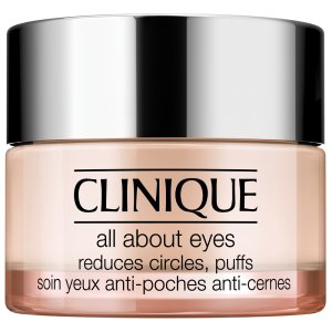 Clinique, All About Eyes krem-żel redukujący sińce pod oczami opuchliznę oraz linie i drobne zmarszczki 15ml