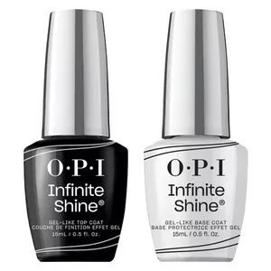 OPI Infinite Shine, zestaw baza + top do paznokci, 2x15ml