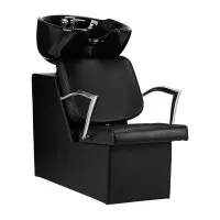 Myjnia fryzjerska Gabbiano Dallas, czarna - dostępna w 48h