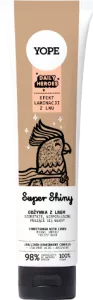 Yope Daily Heroes Super Shiny, odżywka do włosów z lnem do szorstkich i puszących się włosów, 170ml