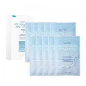 S. Nature Super Aquagel Oasis Ampule Mask nawilżająca maska w płachcie 10x30ml