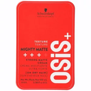 Schwarzkopf OSIS+ Mighty Matte, matujący krem do włosów, 100ml