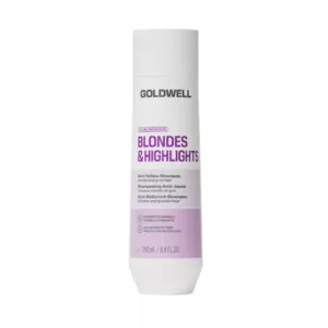 Goldwell Dualsenses Blondes & Highlights Anti-Yellow, szampon neutralizujący do włosów, 250ml