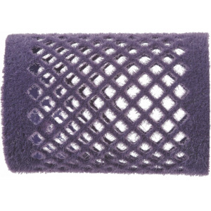 Efalock Flocked Curler, wałki metalowe flokowane 65mm-45mm fioletowe 12szt., ref. 14101072